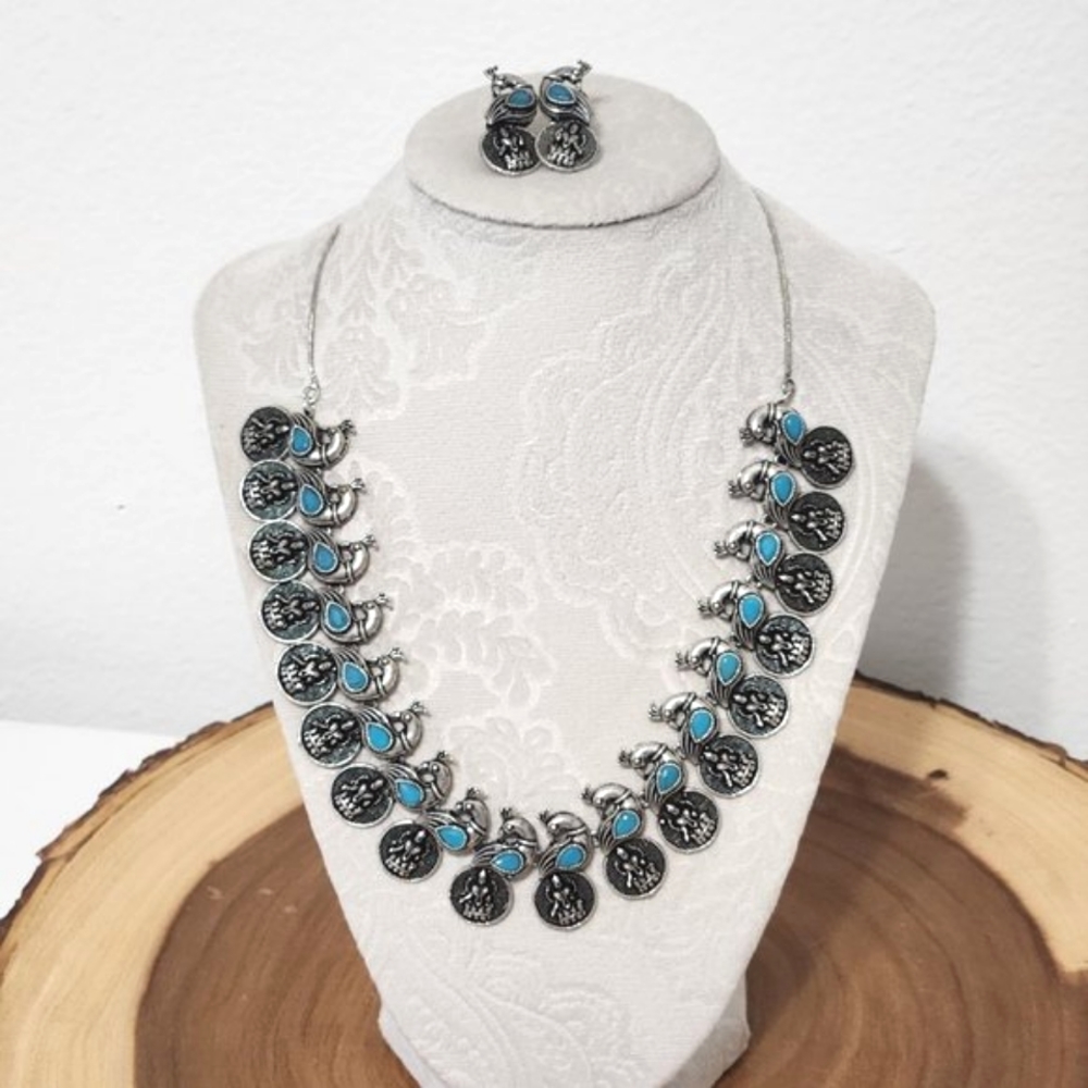 RARE Buddha/peacock Necklace